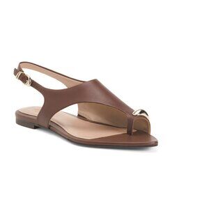 27 EDIT NATURALIZER CAPPUCCINO Leather Via Sandals